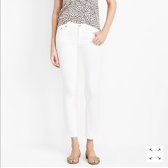 J. Crew Factory Denim - J. Crew White Jeans